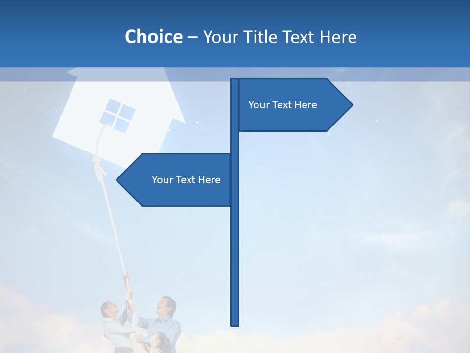 Grey Office Economy PowerPoint Template