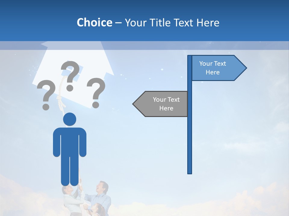 Grey Office Economy PowerPoint Template