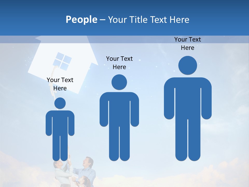 Grey Office Economy PowerPoint Template