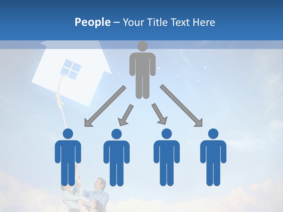 Grey Office Economy PowerPoint Template