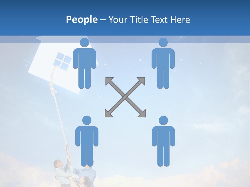 Grey Office Economy PowerPoint Template