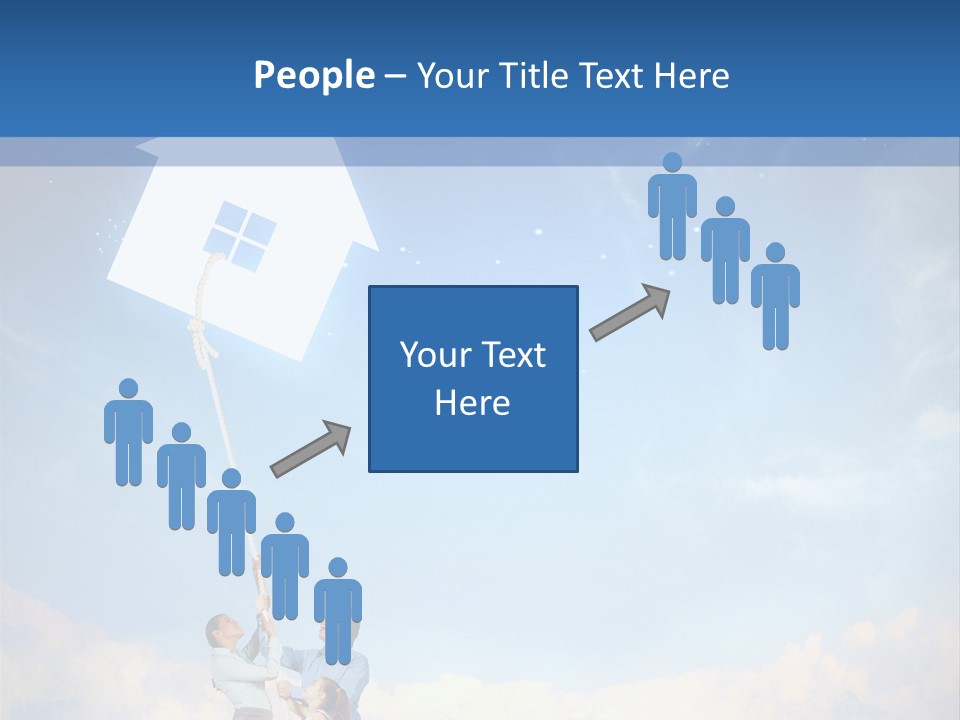 Grey Office Economy PowerPoint Template