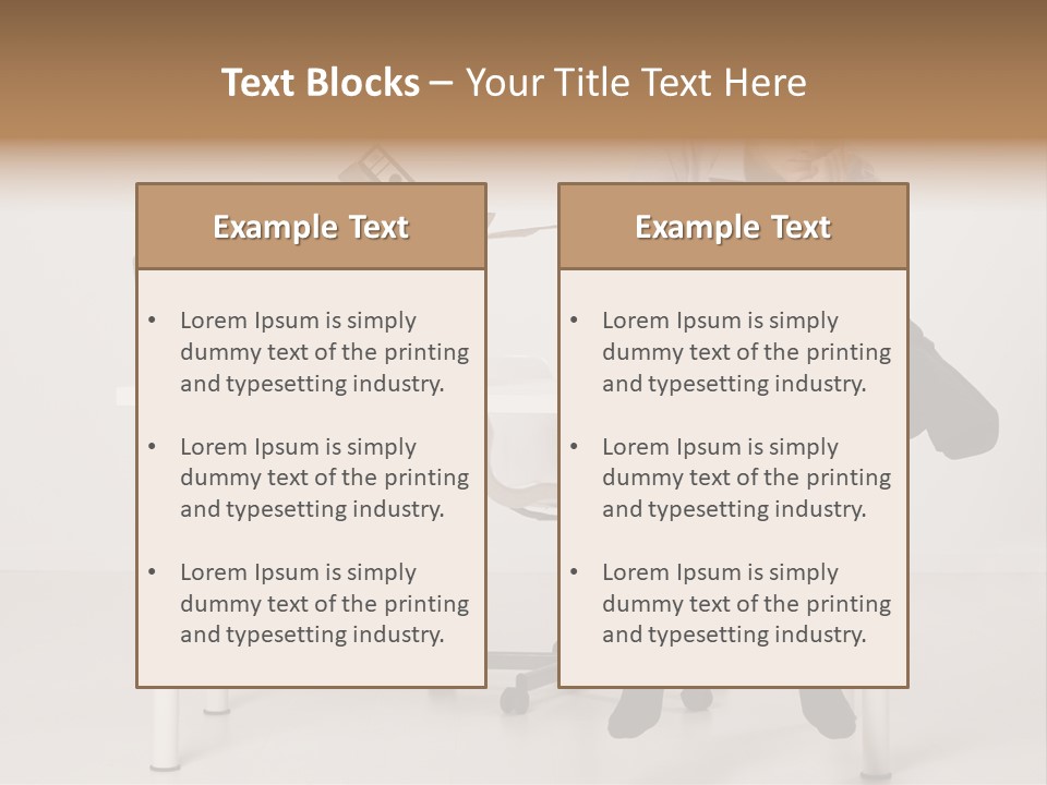 Grey Office Economy PowerPoint Template