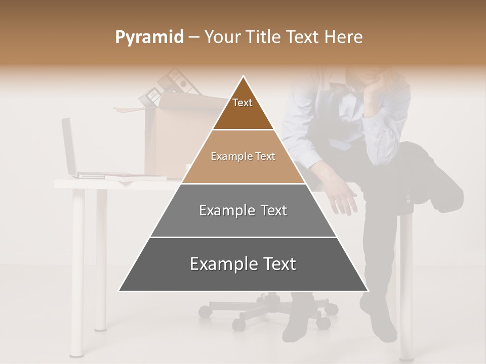 Grey Office Economy PowerPoint Template