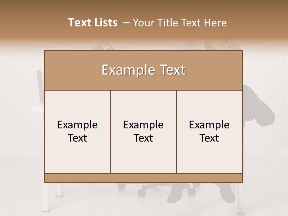 Grey Office Economy PowerPoint Template