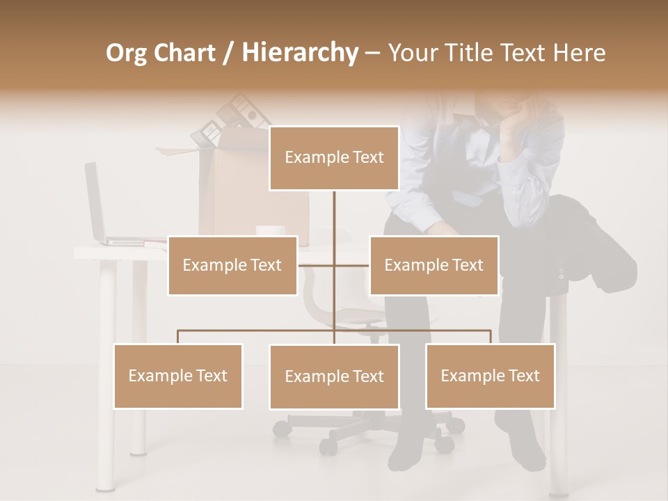 Grey Office Economy PowerPoint Template