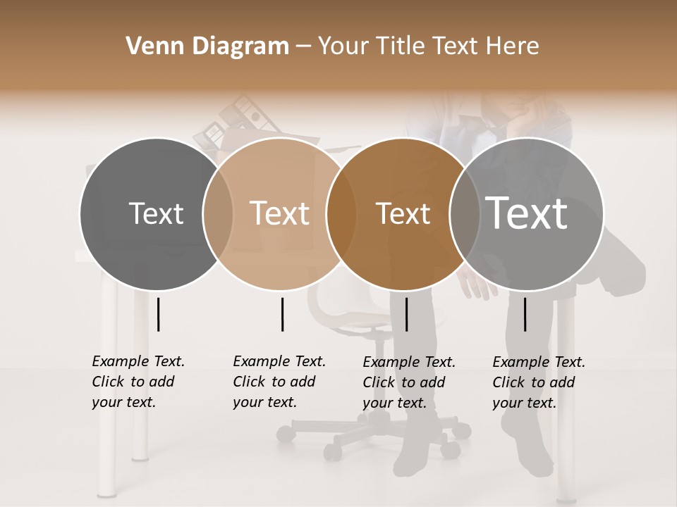 Grey Office Economy PowerPoint Template