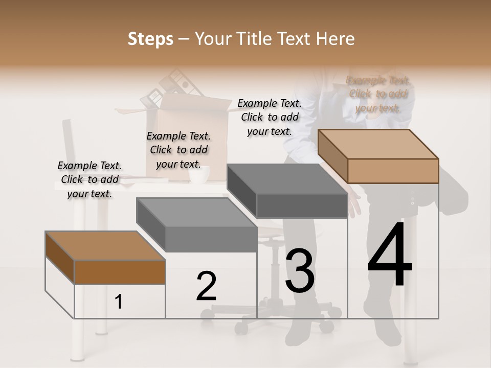 Grey Office Economy PowerPoint Template