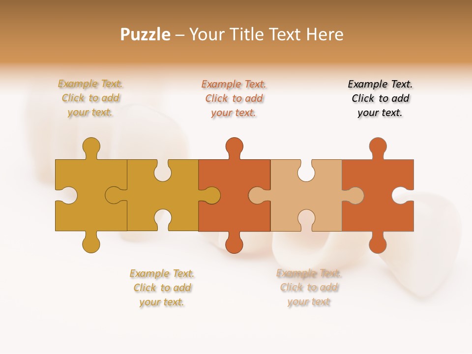 Precision Jaw Dental Crown PowerPoint Template