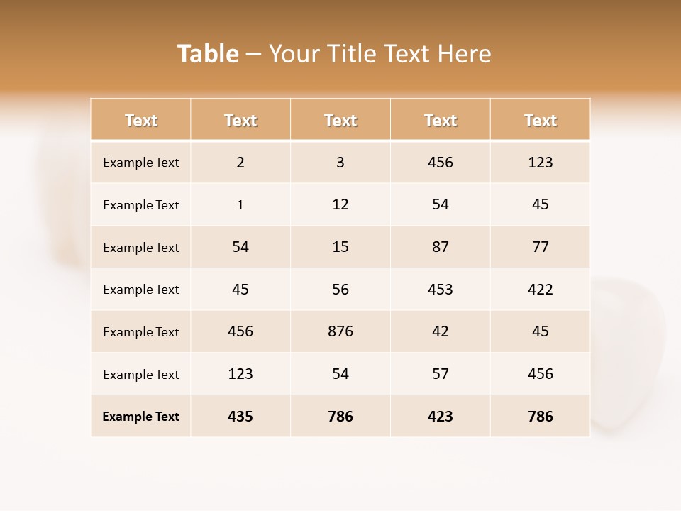 Precision Jaw Dental Crown PowerPoint Template