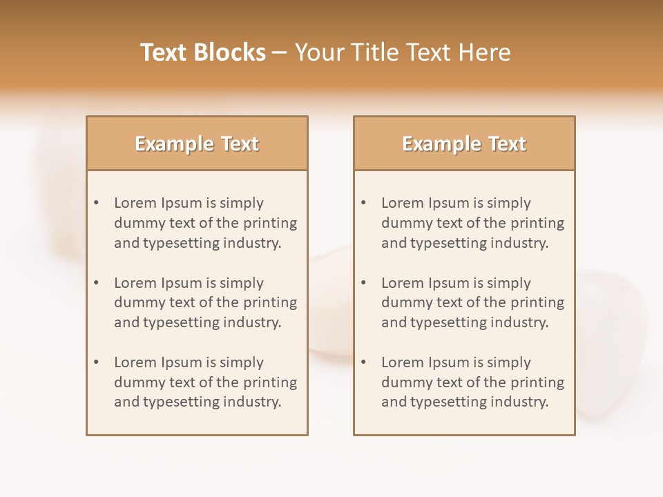 Precision Jaw Dental Crown PowerPoint Template