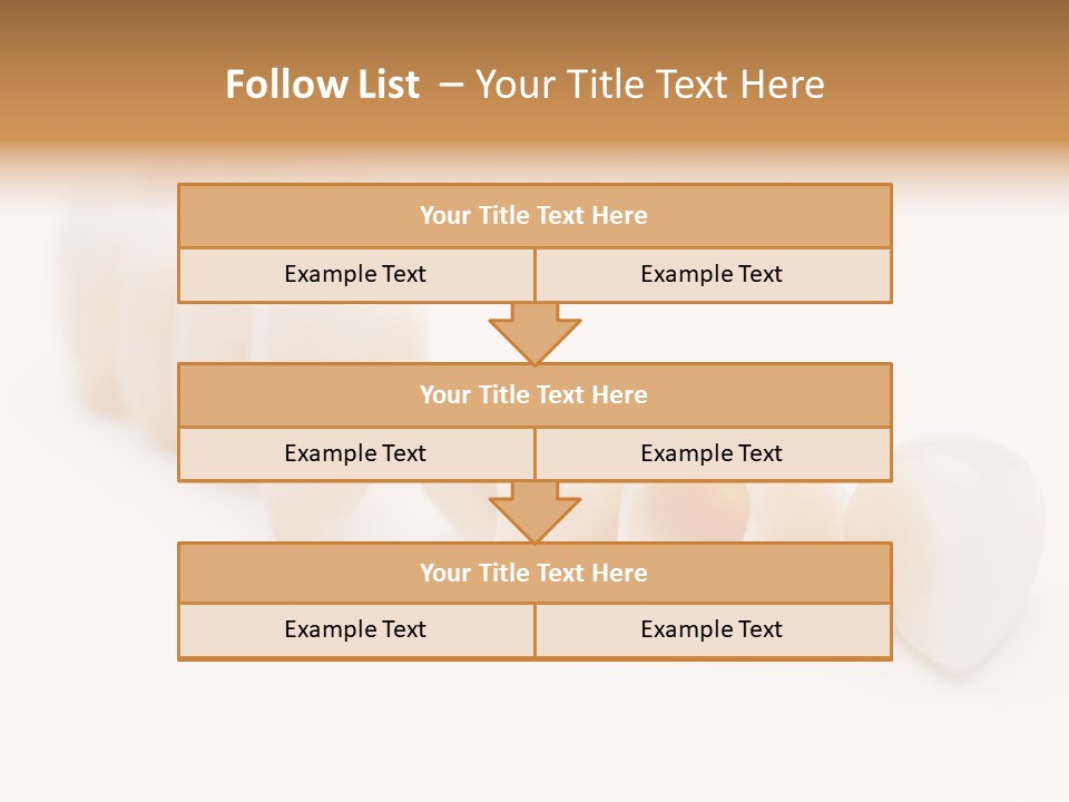 Precision Jaw Dental Crown PowerPoint Template