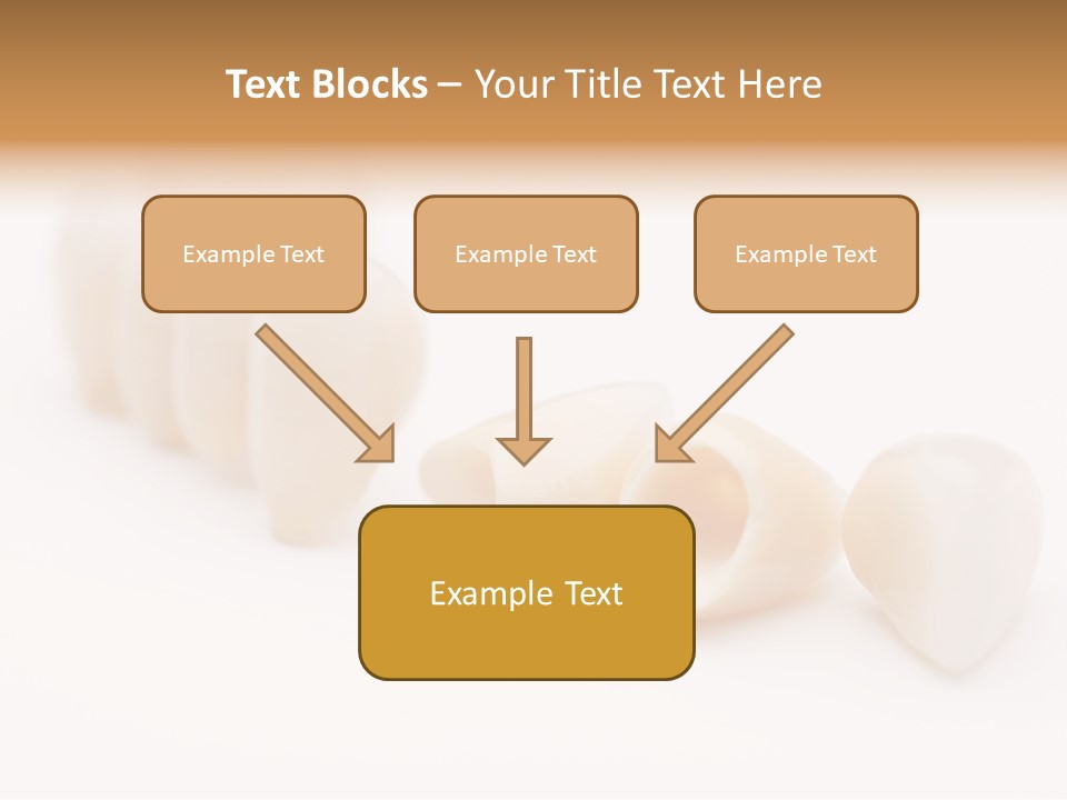 Precision Jaw Dental Crown PowerPoint Template