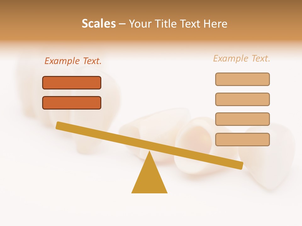 Precision Jaw Dental Crown PowerPoint Template