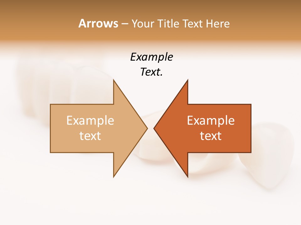 Precision Jaw Dental Crown PowerPoint Template