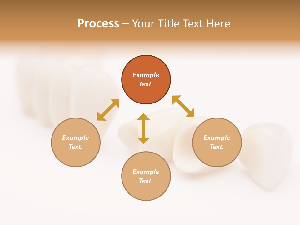 Precision Jaw Dental Crown PowerPoint Template