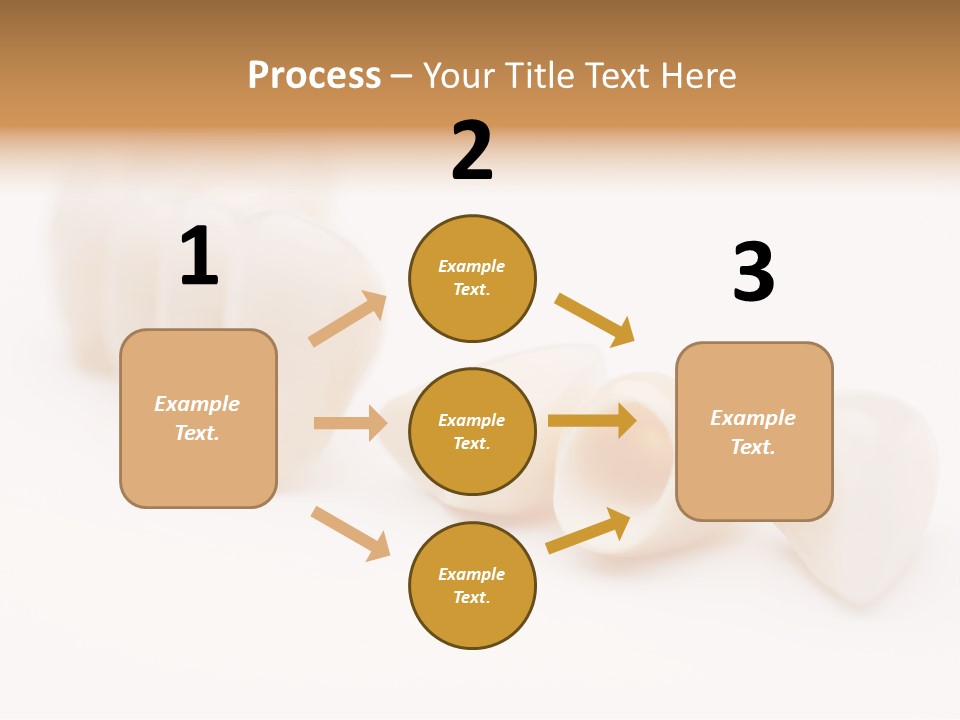 Precision Jaw Dental Crown PowerPoint Template