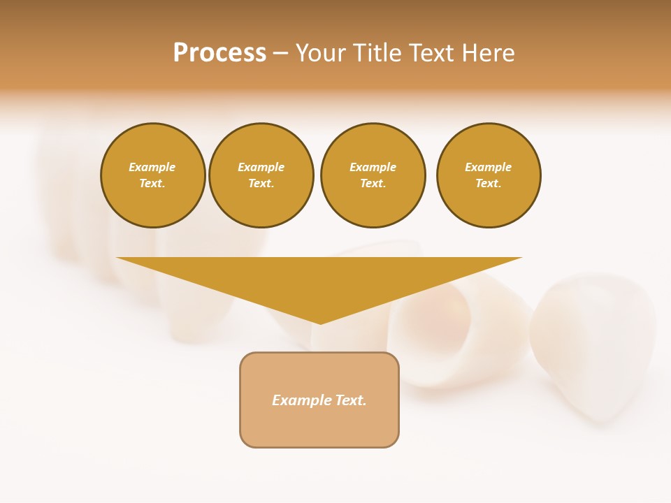 Precision Jaw Dental Crown PowerPoint Template