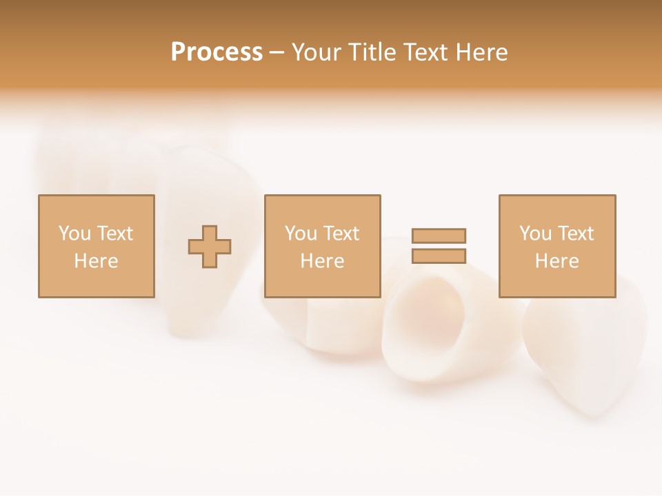 Precision Jaw Dental Crown PowerPoint Template