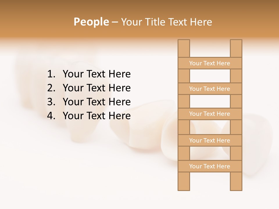 Precision Jaw Dental Crown PowerPoint Template