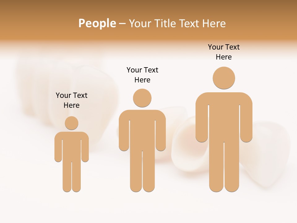 Precision Jaw Dental Crown PowerPoint Template