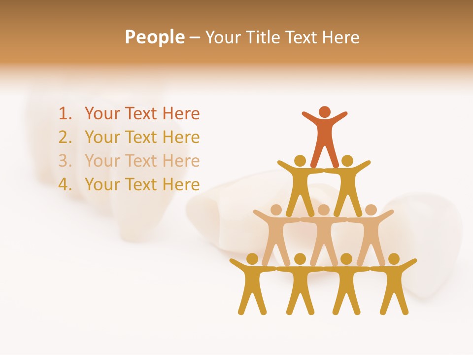 Precision Jaw Dental Crown PowerPoint Template