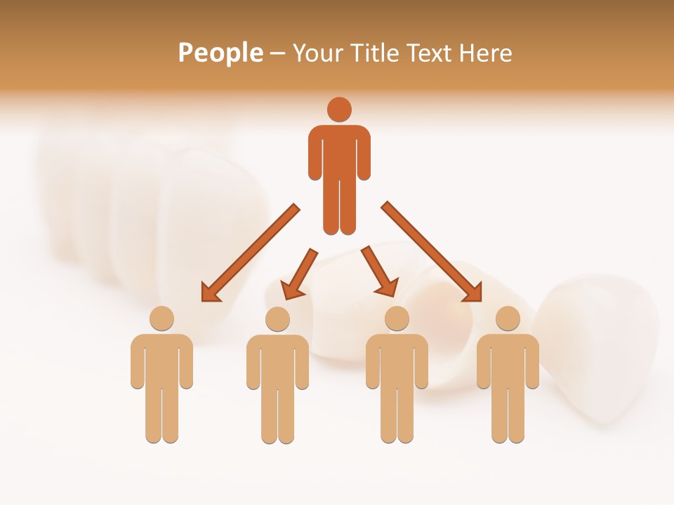Precision Jaw Dental Crown PowerPoint Template