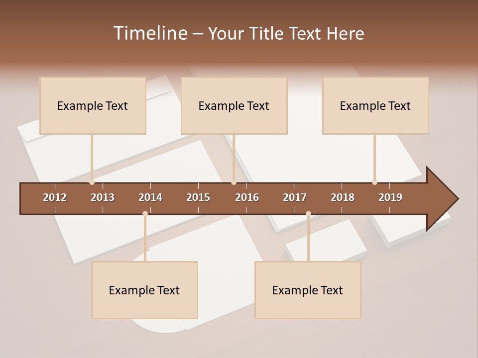 Icon Empty Note PowerPoint Template