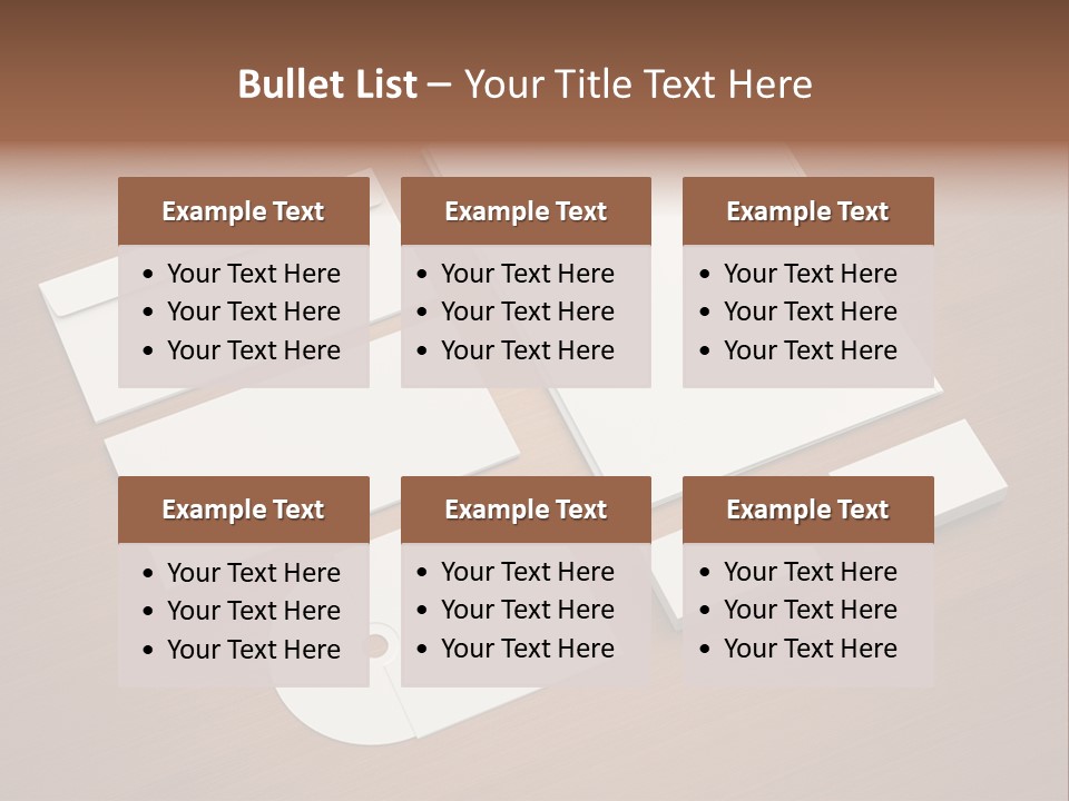 Icon Empty Note PowerPoint Template