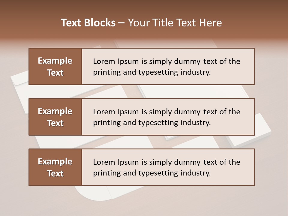 Icon Empty Note PowerPoint Template