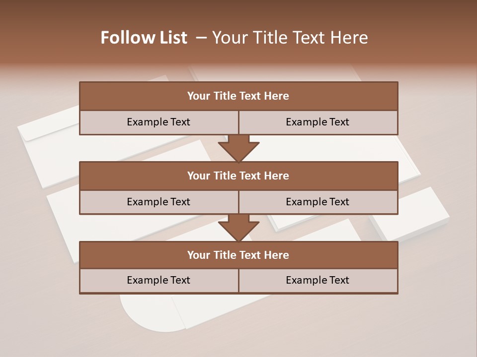 Icon Empty Note PowerPoint Template