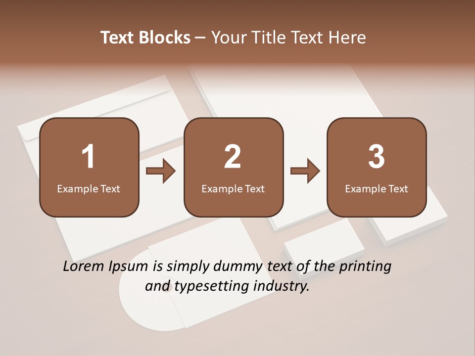 Icon Empty Note PowerPoint Template