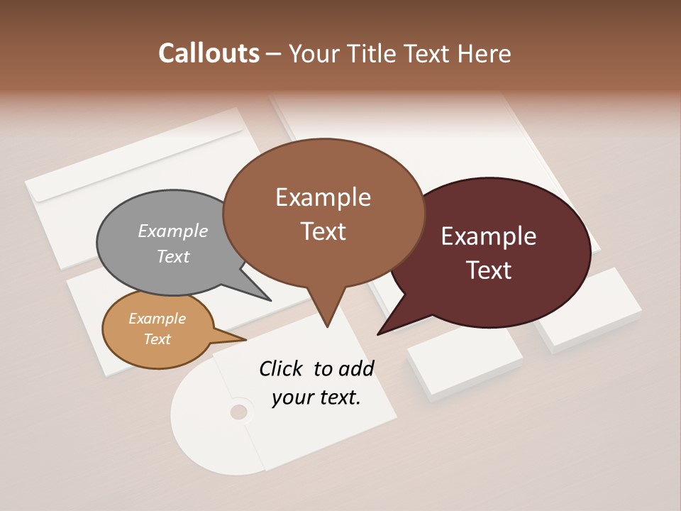 Icon Empty Note PowerPoint Template