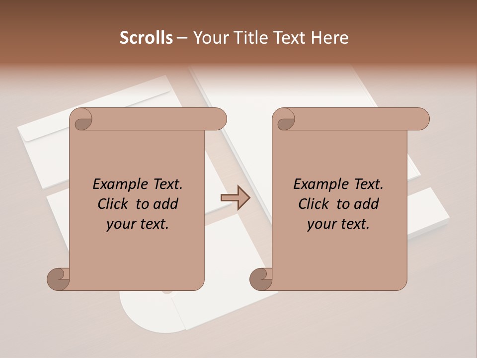 Icon Empty Note PowerPoint Template