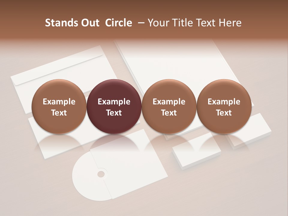 Icon Empty Note PowerPoint Template