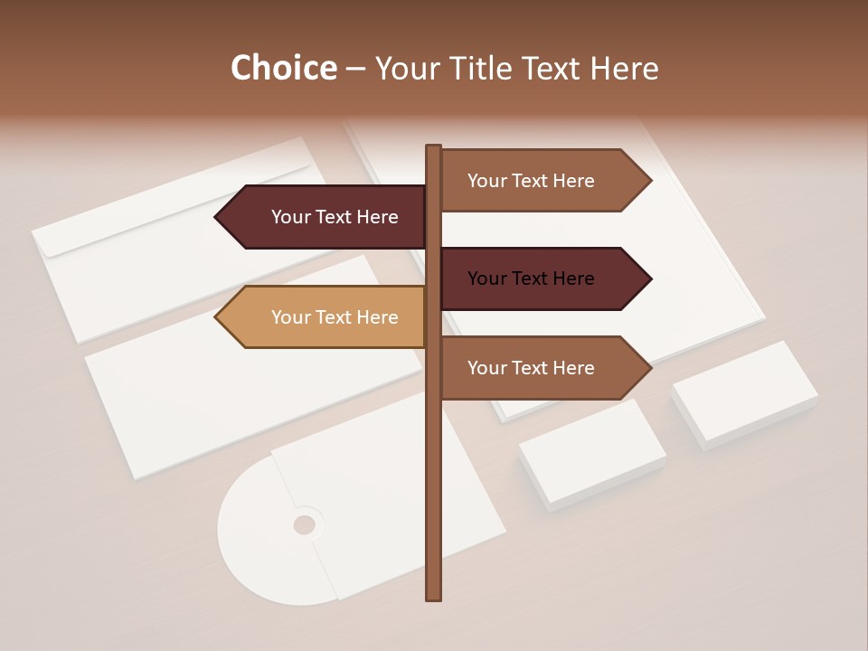 Icon Empty Note PowerPoint Template