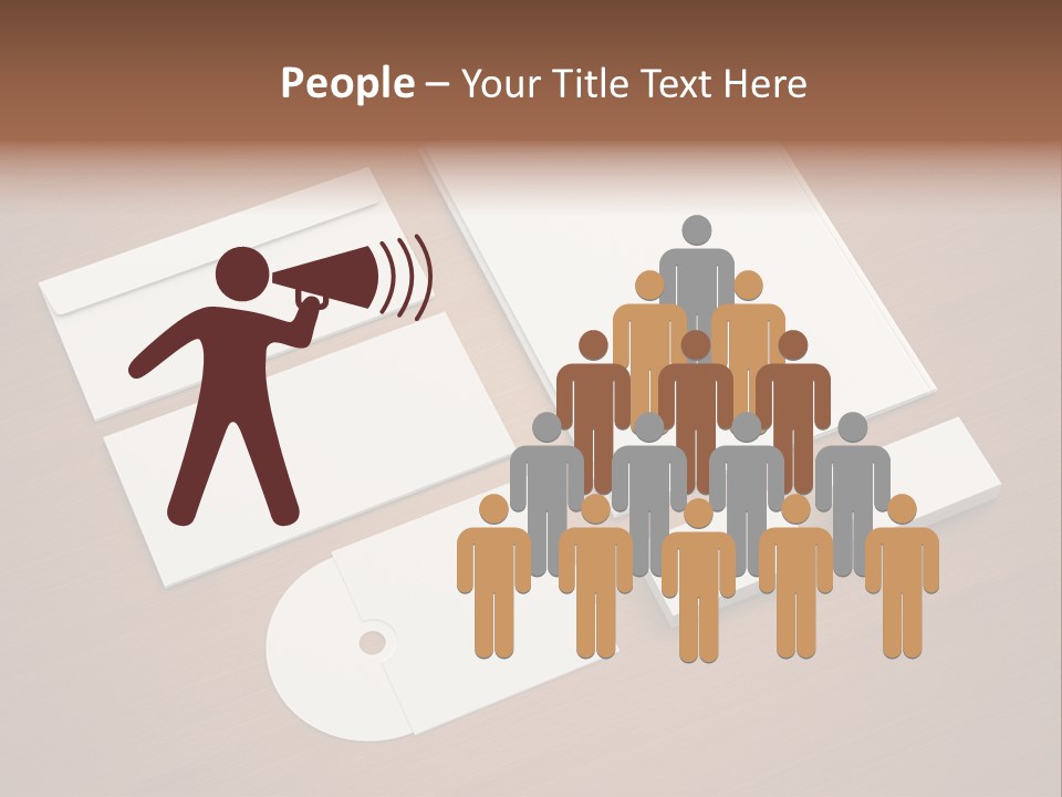 Icon Empty Note PowerPoint Template