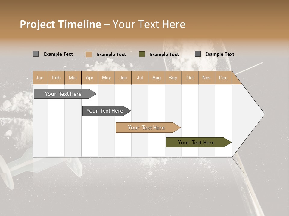 Dependence Cocaine Healthy PowerPoint Template