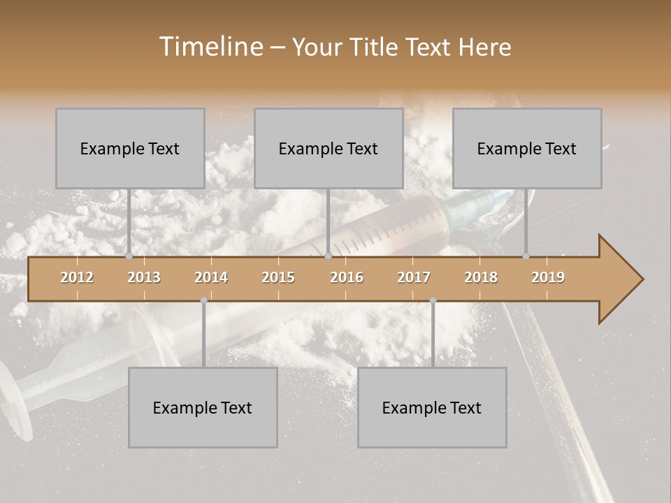 Dependence Cocaine Healthy PowerPoint Template