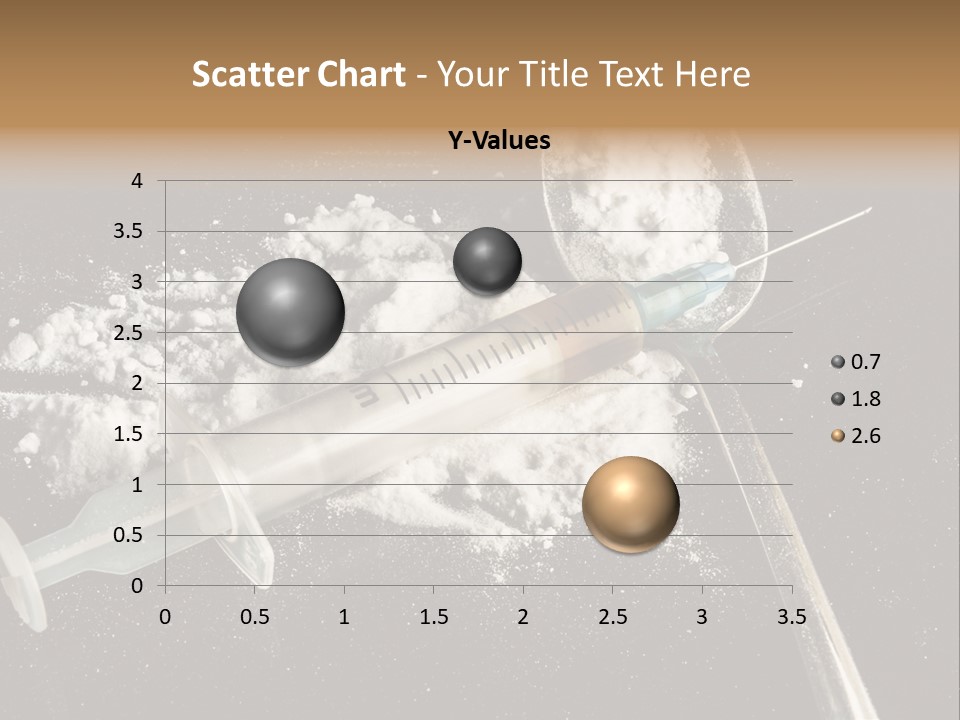 Dependence Cocaine Healthy PowerPoint Template