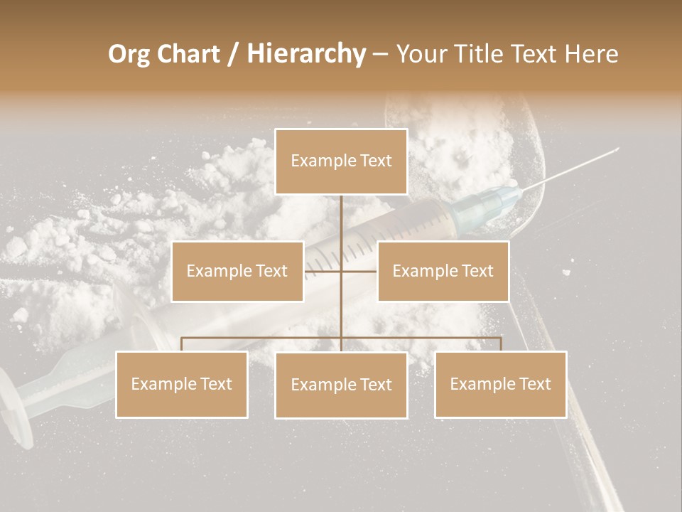 Dependence Cocaine Healthy PowerPoint Template