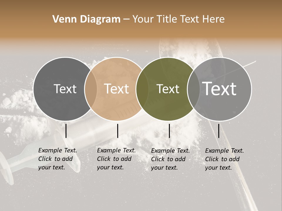 Dependence Cocaine Healthy PowerPoint Template