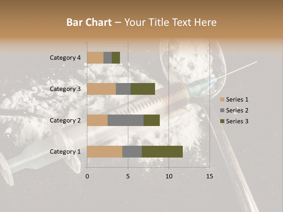 Dependence Cocaine Healthy PowerPoint Template