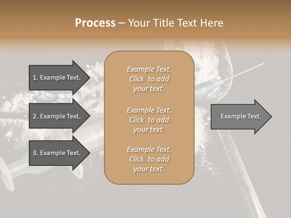 Dependence Cocaine Healthy PowerPoint Template