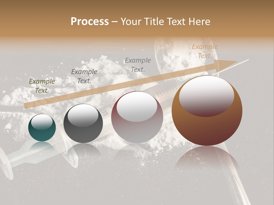 Dependence Cocaine Healthy PowerPoint Template