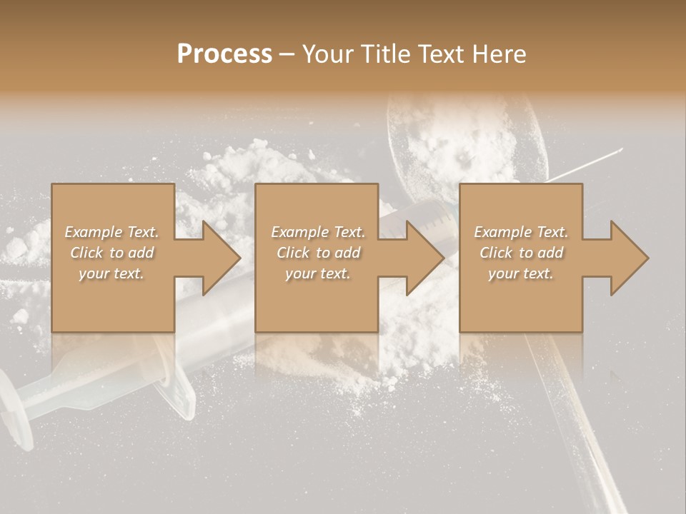 Dependence Cocaine Healthy PowerPoint Template