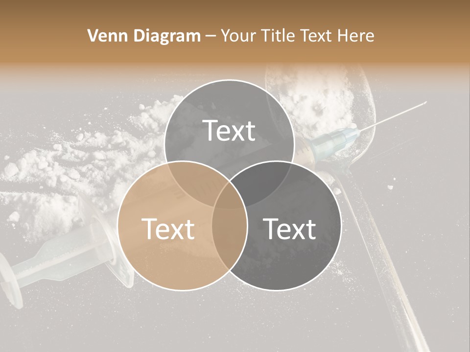 Dependence Cocaine Healthy PowerPoint Template