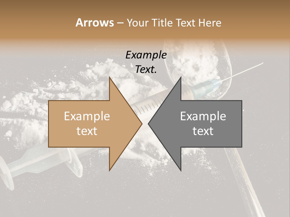 Dependence Cocaine Healthy PowerPoint Template