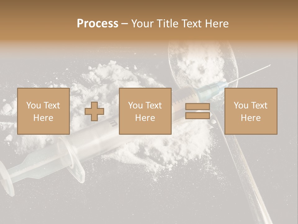 Dependence Cocaine Healthy PowerPoint Template