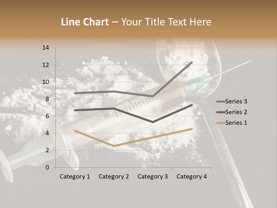 Dependence Cocaine Healthy PowerPoint Template